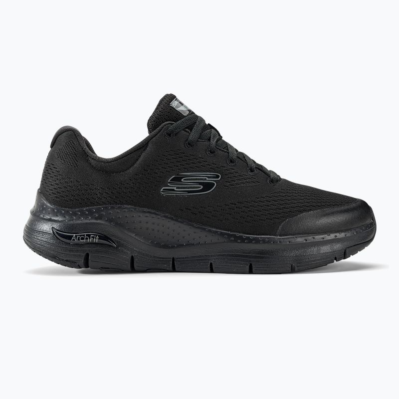 Pantofi de antrenament pentru bărbați SKECHERS Arch Fit negru 2