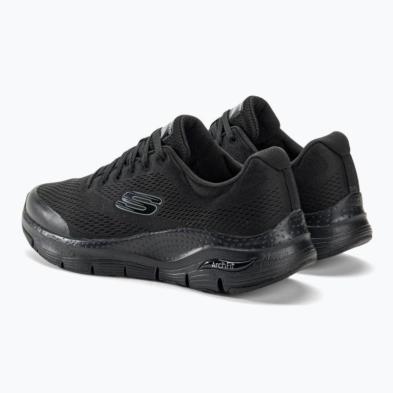 Pantofi de antrenament pentru bărbați SKECHERS Arch Fit negru 3