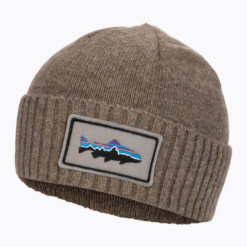 Patagonia Brodeo Beanie Fantezie Fitz Roy păstrăv plasture/ash tan trekking cap 3