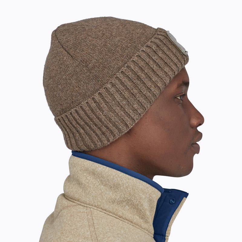 Patagonia Brodeo Beanie Fantezie Fitz Roy păstrăv plasture/ash tan trekking cap 8