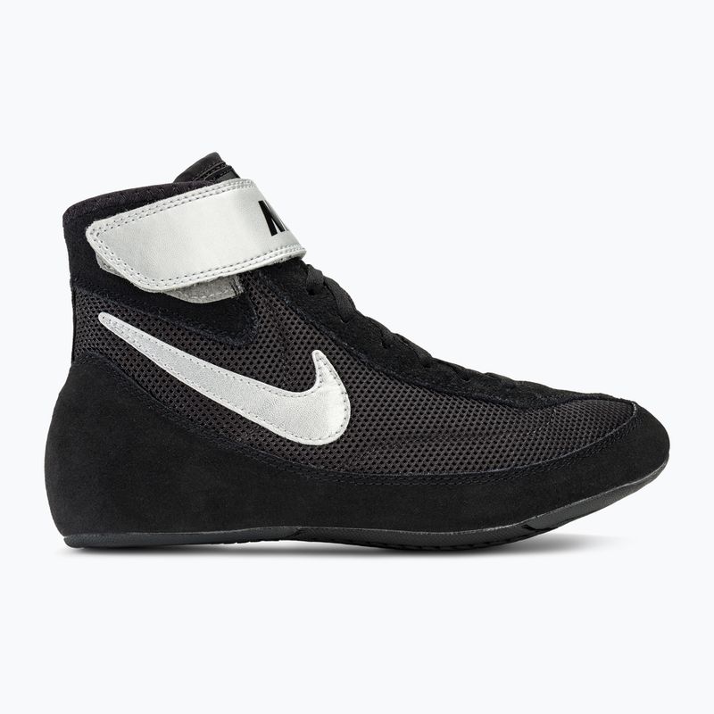 Nike Speedsweep VII pantofi de wrestling negru/met silver 2