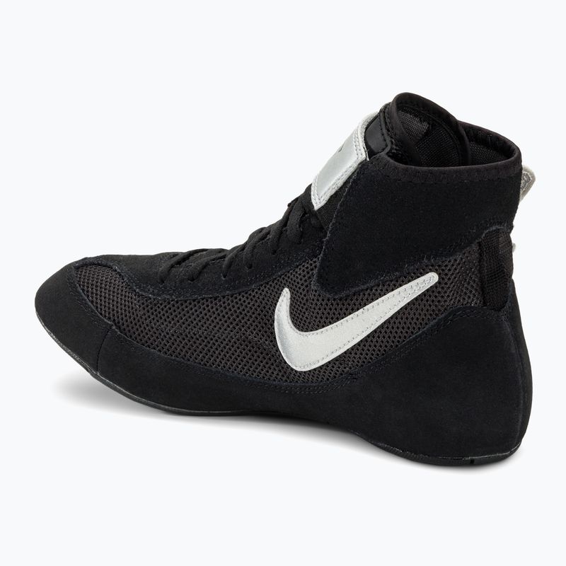 Nike Speedsweep VII pantofi de wrestling negru/met silver 3