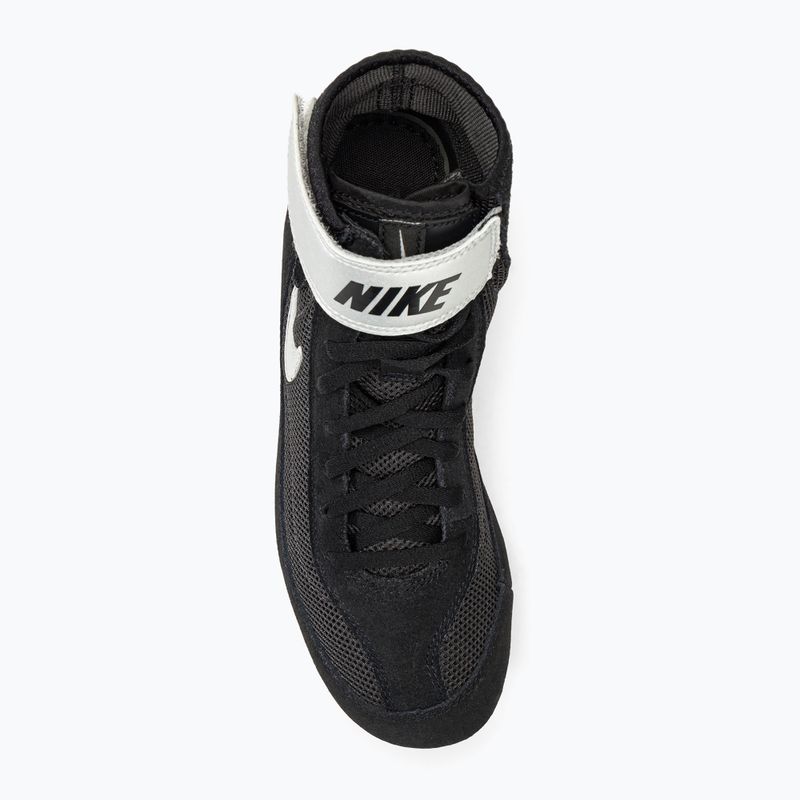 Nike Speedsweep VII pantofi de wrestling negru/met silver 5