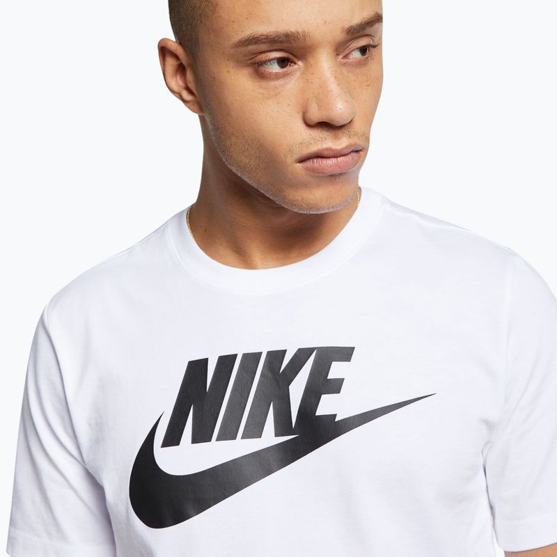 Tricou pentru bărbați Nike Sportswear white/black 7