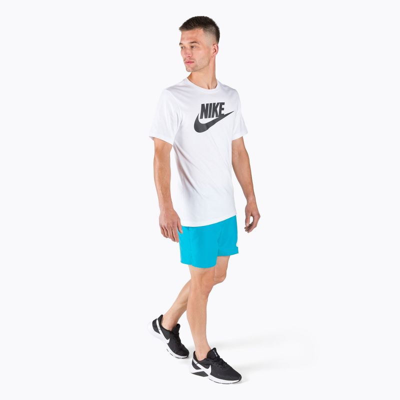 Tricou pentru bărbați Nike Sportswear white/black 4