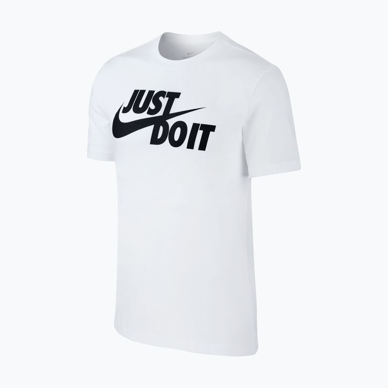 Tricou pentru bărbați Nike Sportswear JDI white/black 4