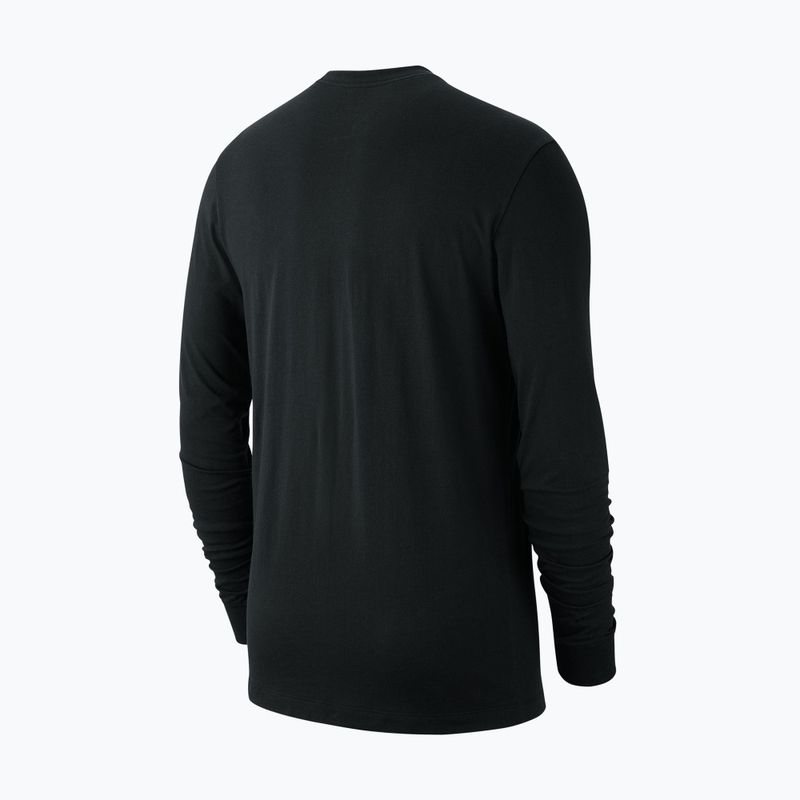 Longsleeve pentru bărbați Nike Sportswear Club black/white 6