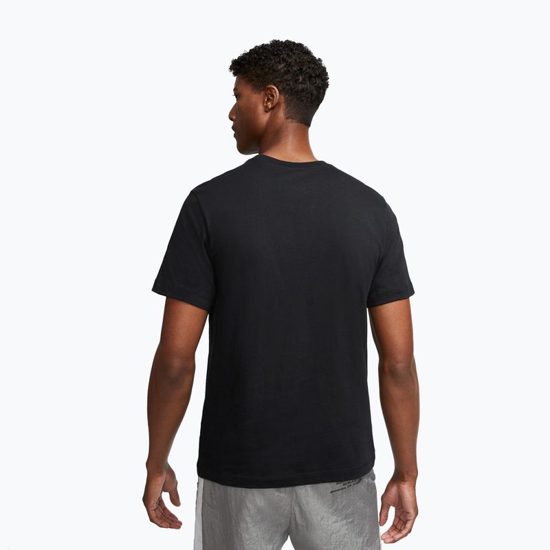 Tricou pentru bărbați Nike Sportswear Club black/white/dark grey 3