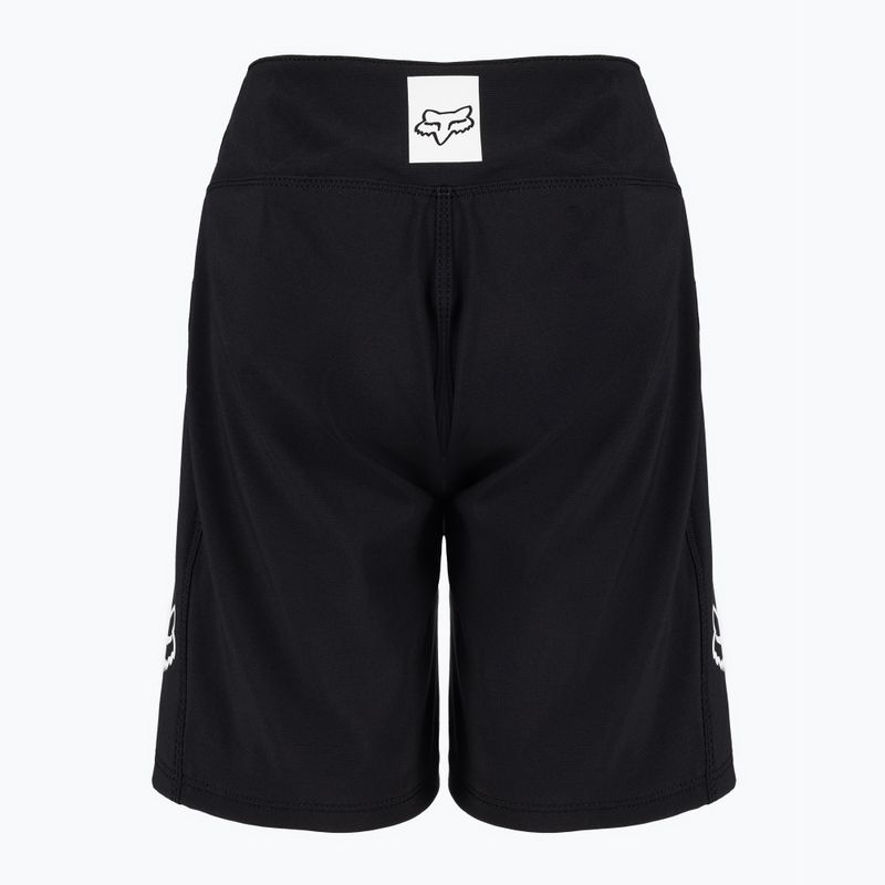 Pantaloni scurți de ciclism pentru copii FOX Defend negru 29297_001_Y22 2