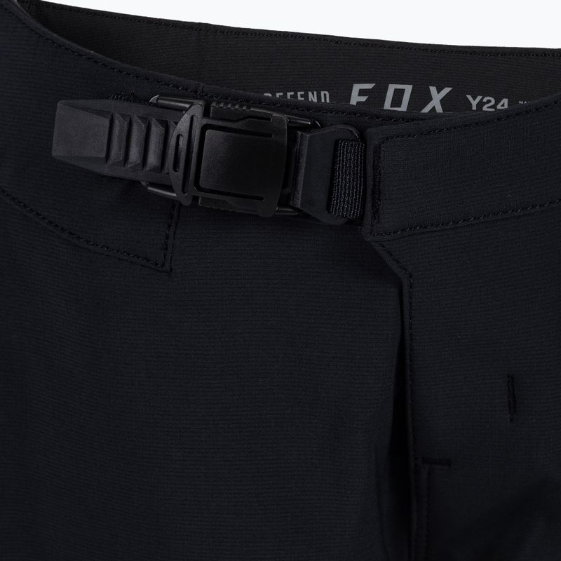 Pantaloni scurți de ciclism pentru copii FOX Defend negru 29297_001_Y22 4