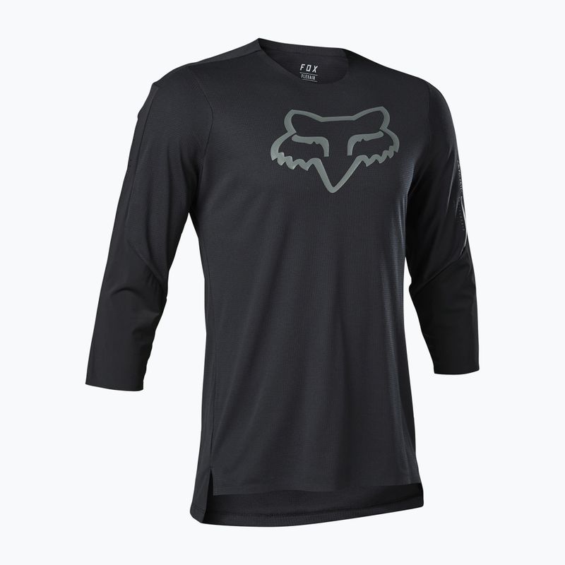 FOX bărbați tricou de ciclism Flexair 3/4 Delta negru 29321_001