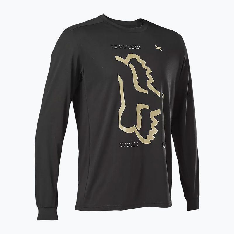 Fox Racing Ranger Dr Ranger bărbați tricou de ciclism negru 28864_001