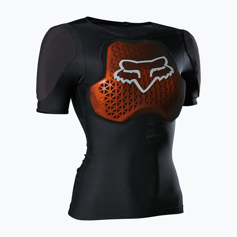 Tricou de ciclism cu apărători Fox Racing Baseframe Pro SS negru 28961_001