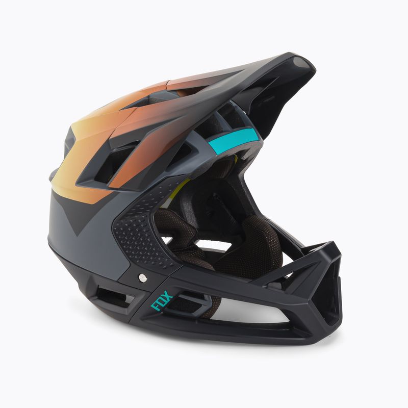 Cască de ciclism FOX Proframe Vow negru-portocalie 29598