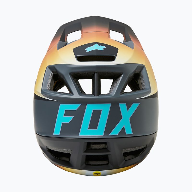 Cască de ciclism FOX Proframe Vow negru-portocalie 29598 12