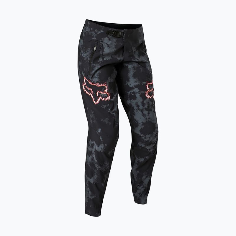 Pantaloni de ciclism pentru femei FOX Defend TS57 negru/gri 29587