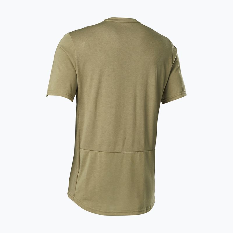 Tricou de ciclism pentru bărbați Fox Racing Ranger DR Camo Moth SS verde 28871_374 2