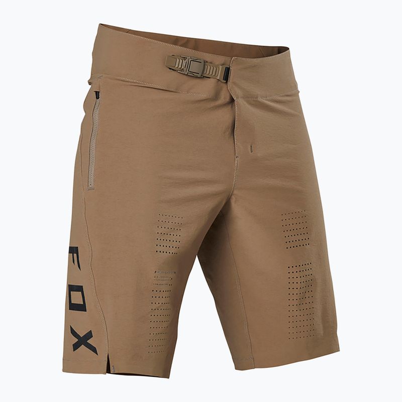 Pantaloni scurți de ciclism Fox Racing Flexair maro pentru bărbați 28883_117