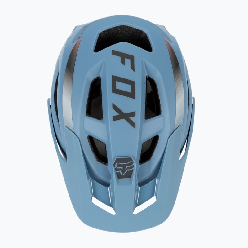 Cască de bicicletă Fox Racing Speedframe Vinish albastră 29410_157 6