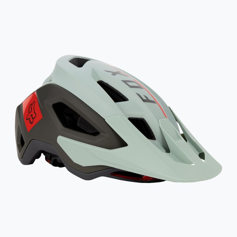 Cască de bicicletă Fox Racing Speedframe Pro Blocked verde 29414_341