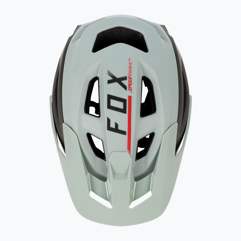 Cască de bicicletă Fox Racing Speedframe Pro Blocked verde 29414_341 6