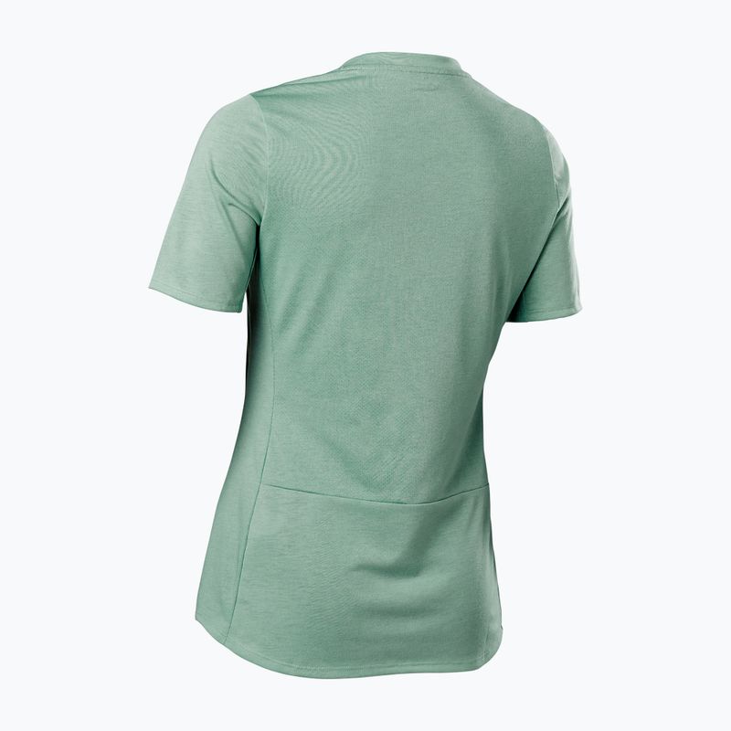 Tricou de ciclism pentru femei FOX Ranger Dr SS Jersey Double Fox eucalipt 29302 2