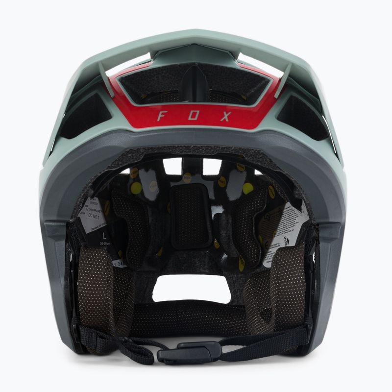 Cască de bicicletă Fox Racing Dropframe Pro verde 26800_341 3
