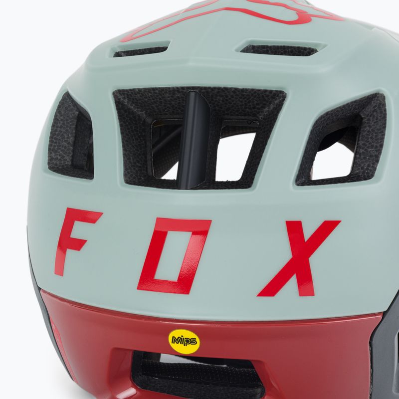 Cască de bicicletă Fox Racing Dropframe Pro verde 26800_341 9