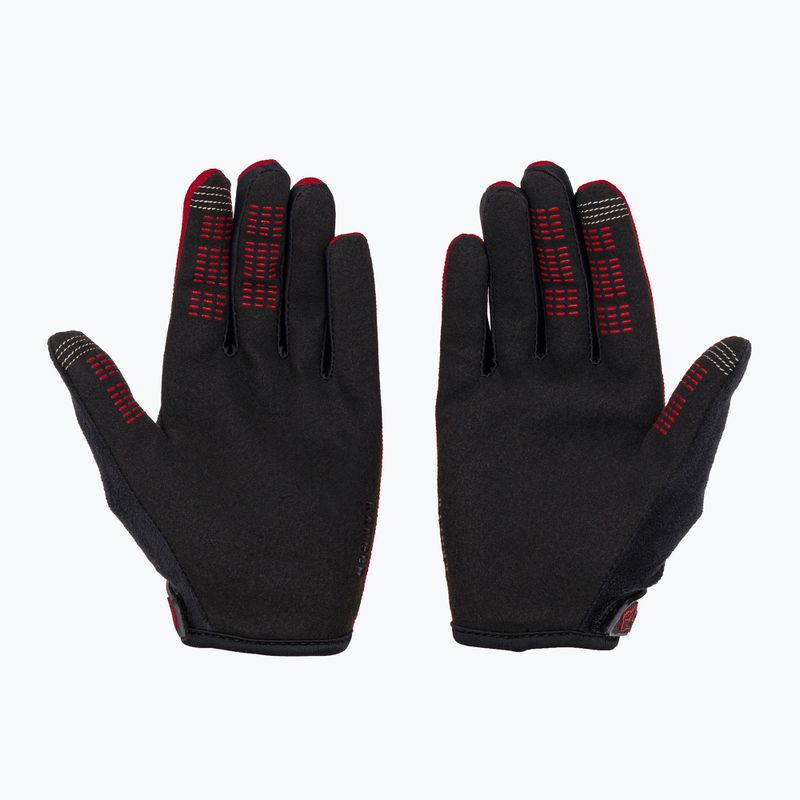 Mănuși de bicicletă pentru copii FOX Ranger negru/roșu 27389 2