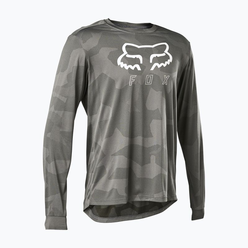 Tricou de ciclism pentru bărbați FOX Ranger Tru Dri gri LS 28863 4