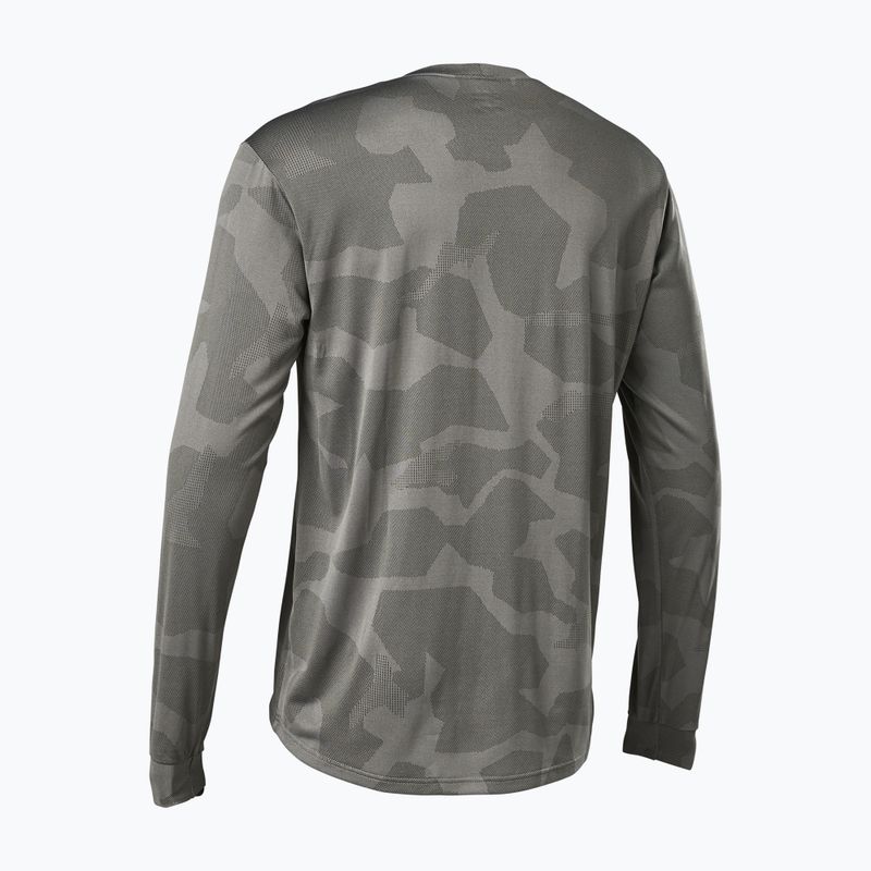Tricou de ciclism pentru bărbați FOX Ranger Tru Dri gri LS 28863 5