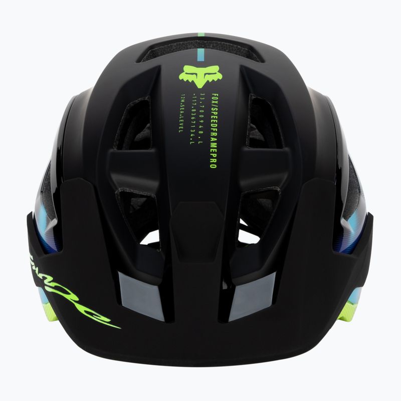 Cască de bicicletă FOX Speedframe Pro Lunar negru 29881-001 2