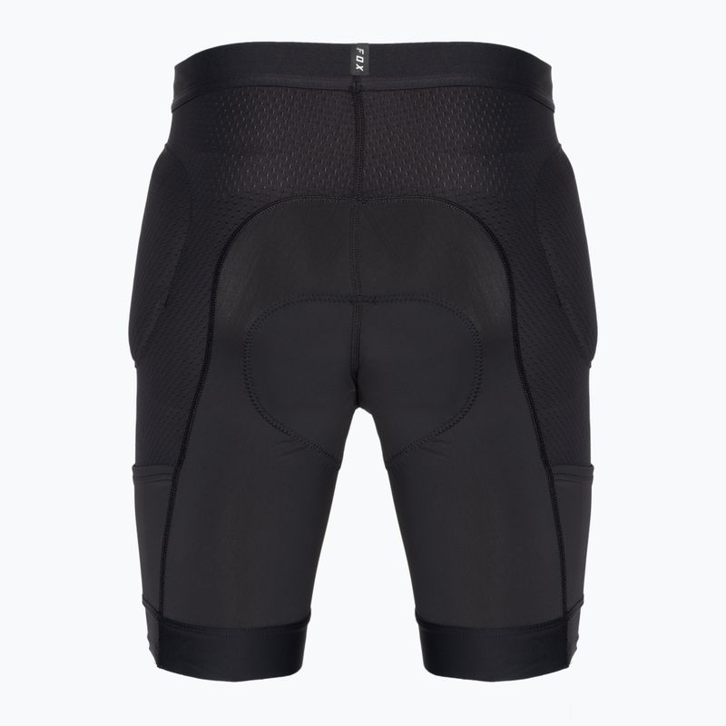 Pantaloni scurți de ciclism pentru bărbați Fox Racing Baseframe Pro cu protecții negru 30092_001 2