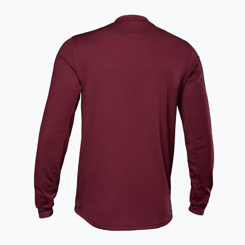 Bărbați FOX Ranger Dr MD Tred LS tricou de ciclism maro 30100_299_S 2