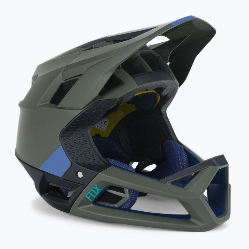 Cască de bicicletă Fox Racing Proframe Blocked verde 29398_099