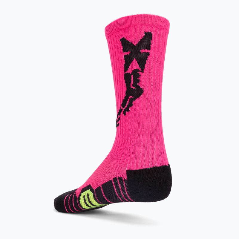 Șosete de ciclism pentru femei FOX 8 Ranger Cushion Lunar roz 29925_170_OS 2