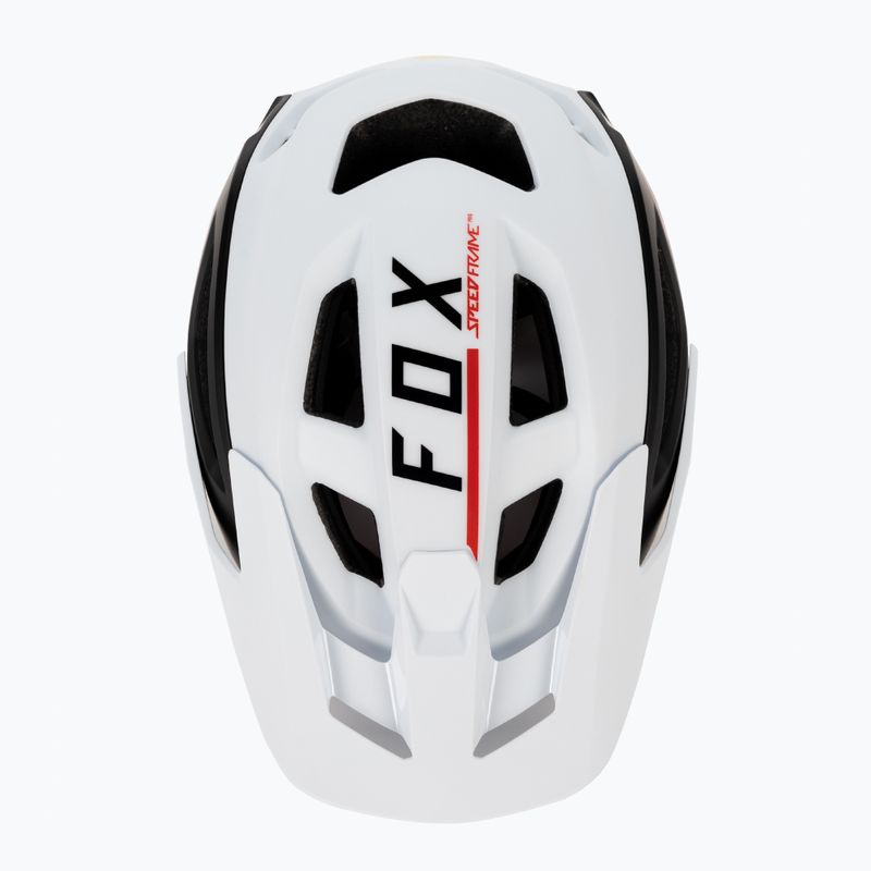 Cască de bicicletă Fox Racing Speedframe Pro Blocked negru-albă 29414_058 6