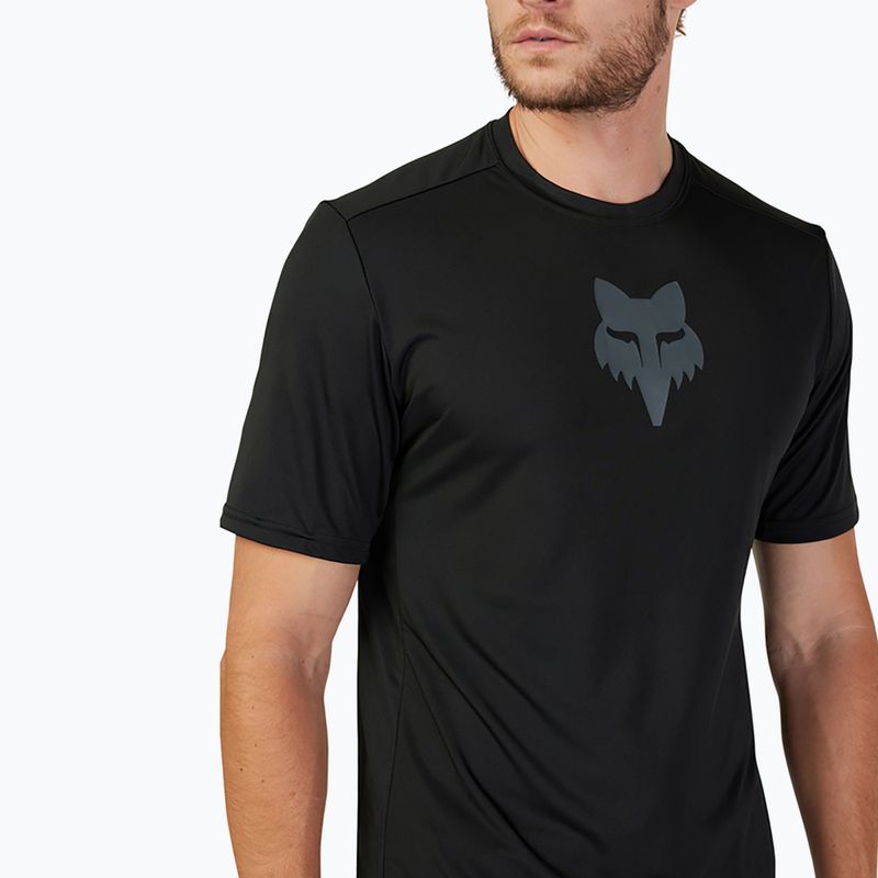 Fox Racing Ranger Ranger Lab Head tricou de ciclism pentru bărbați negru 3