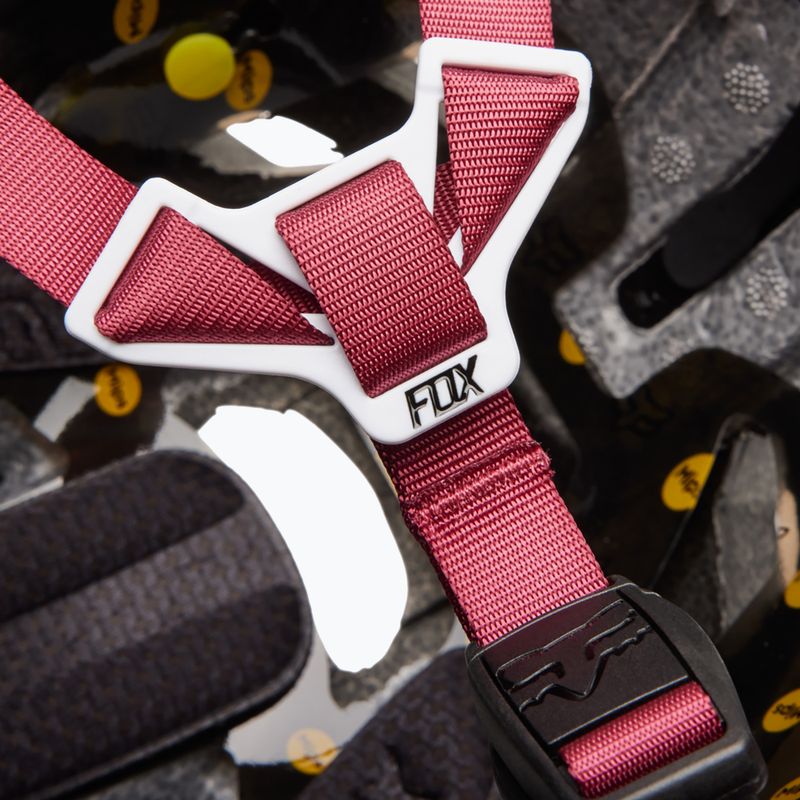 Cască de bicicletă Fox Racing Speedframe Pro roșu și alb 31197_247 12
