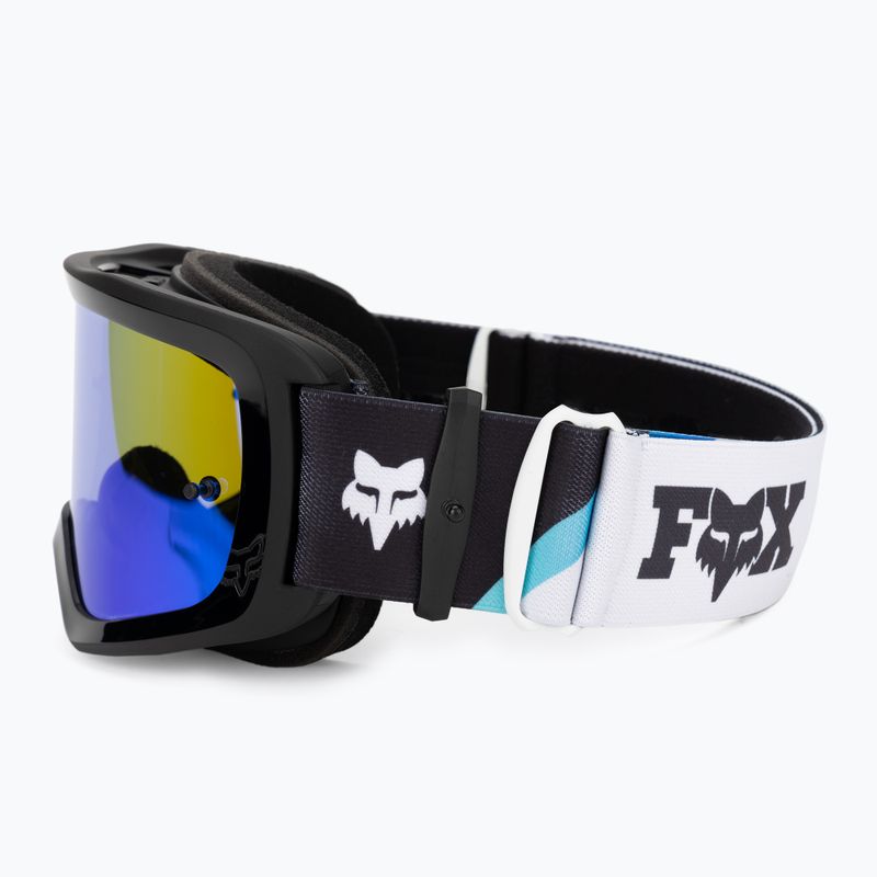Ochelari de ciclism + sticlă Fox Racing Main Kozmik negru / albastru / fum 30426_013_OS 4