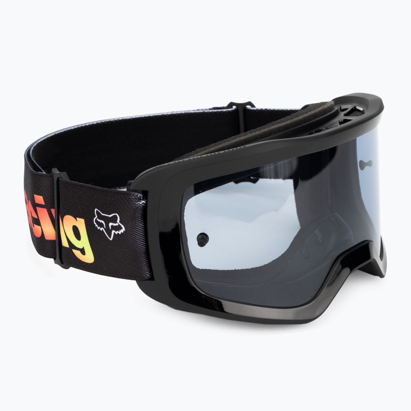 Ochelari de ciclism + sticlă Fox Racing Main Statk negru / roșu / fum 30427_017_OS