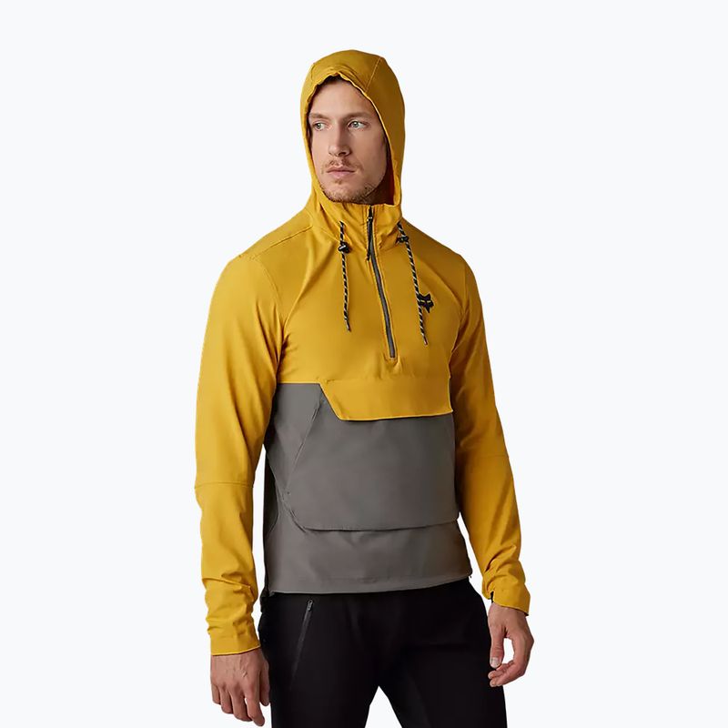 Jachetă de ciclism pentru bărbați Fox Racing Ranger Wind Pullover galben-gri 31038_496 7
