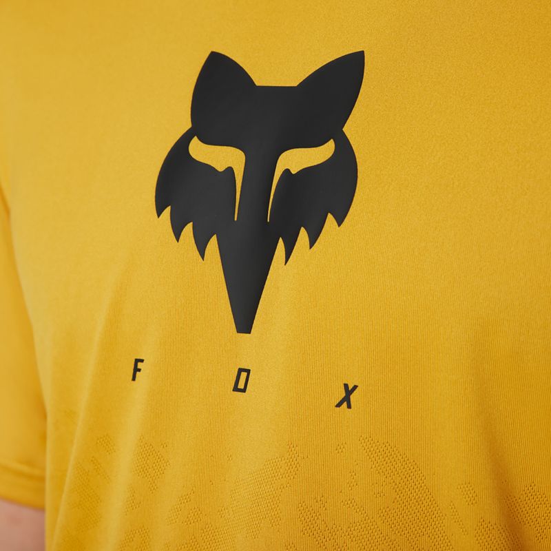 Fox Racing Ranger Tru Dri tricou de ciclism pentru bărbați galben 30909_496