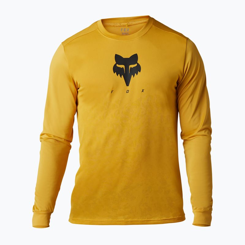 Fox Racing Ranger Tru Dri tricou de ciclism pentru bărbați galben 30910_496