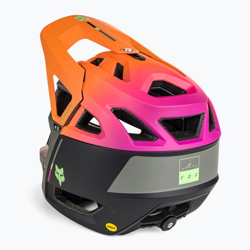 Cască de bicicletă Fox Racing Proframe RS CLYZO negru-portocaliu 30920_009 4