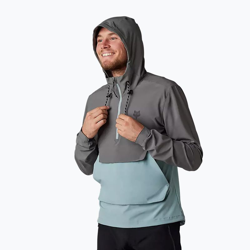 Fox Racing Ranger Ranger Wind Pullover gri-albastru jachetă de ciclism pentru bărbați 31038_052 7