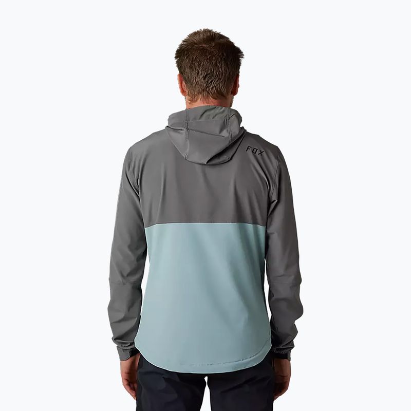 Fox Racing Ranger Ranger Wind Pullover gri-albastru jachetă de ciclism pentru bărbați 31038_052 8