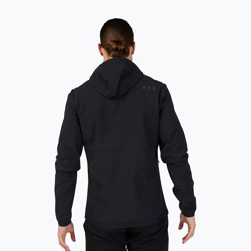 Jachetă de ciclism pentru bărbați Fox Racing Ranger Fire Hoodie negru 2
