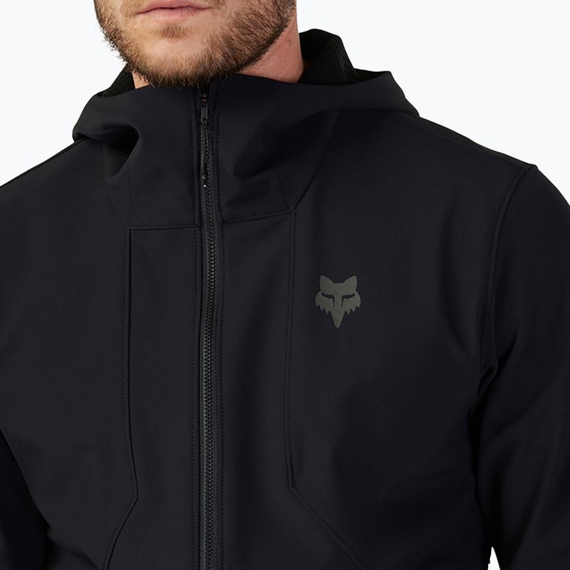 Jachetă de ciclism pentru bărbați Fox Racing Ranger Fire Hoodie negru 4