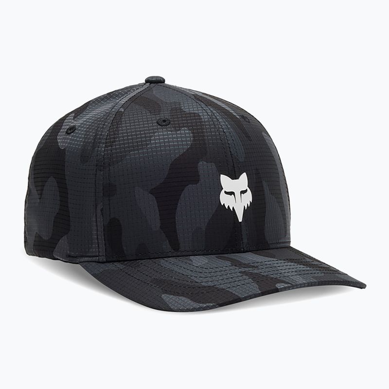 Șapcă pentru bărbați Fox Racing Fox Head Camo Tech Flexfit black camo